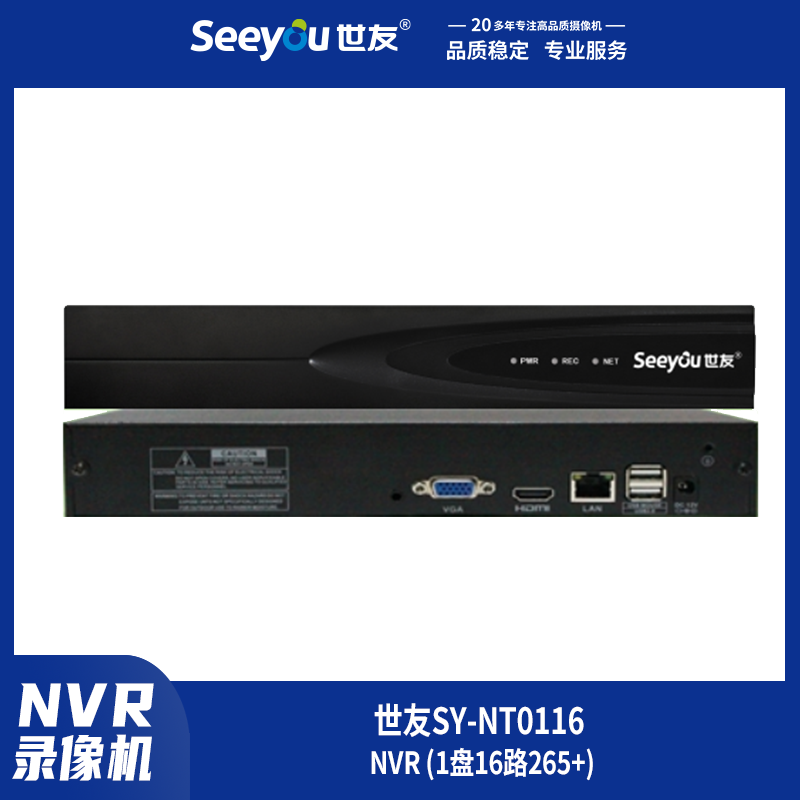 DG视讯SY-NT(0864) NVR 8盘64路265+